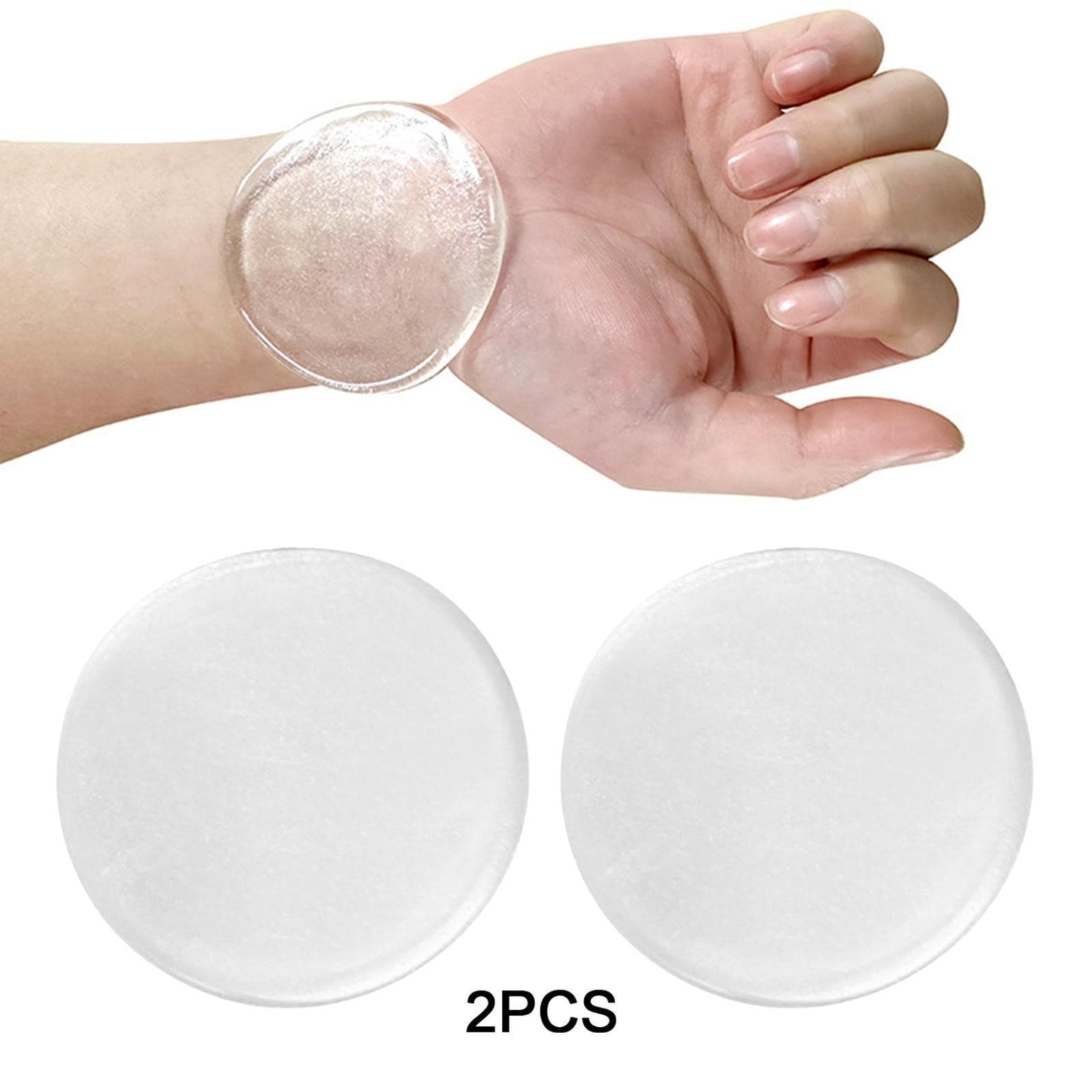 2 Pieces Ankle Gel Pads Gel Disc Ankle Cushion Pads Ankle Gel Disc for Roller