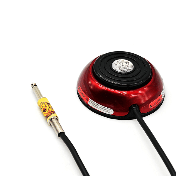 360 Degree Heavy Duty Steel Tattoo Foot pedal - Footswitch - Red