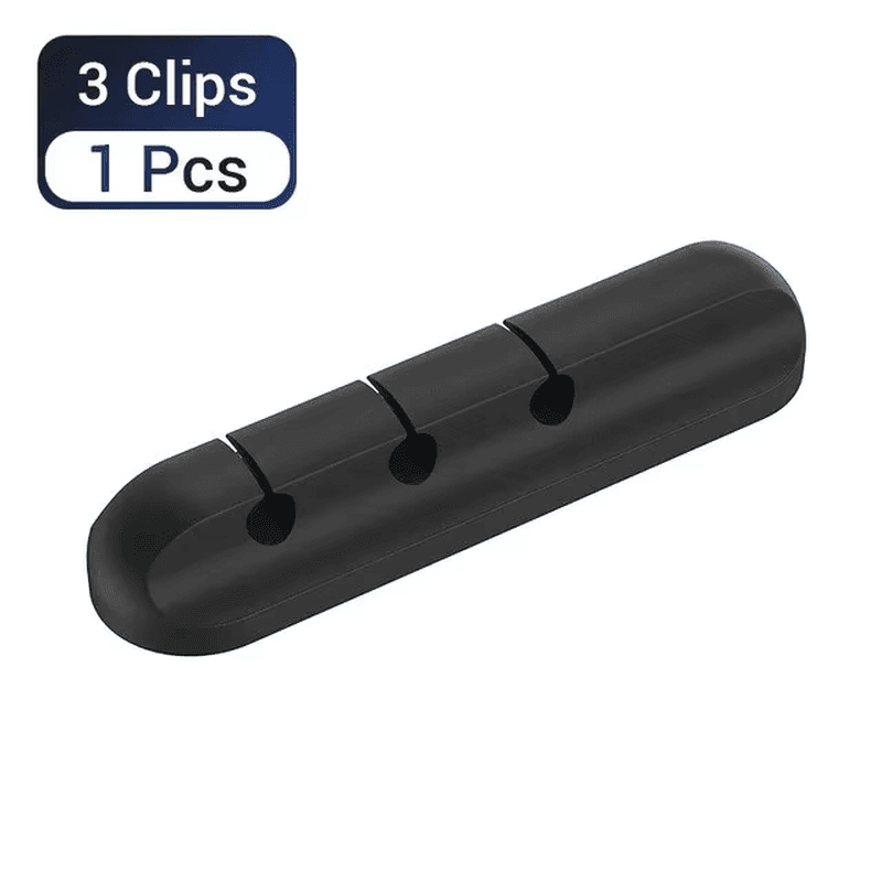 Silicone USB Cable Organizer USB Charging Cable Winder Desktop Tidy Management C