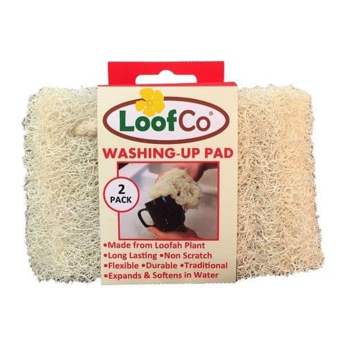 LoofCo LoofCo Washing-Up Pads x 2 biodegradable plastic-free-6 Pack