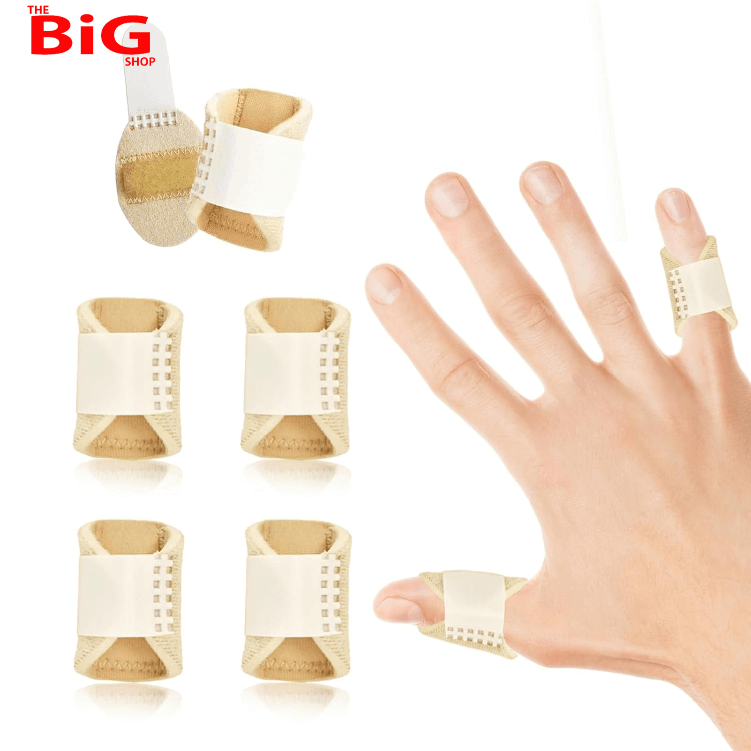 5Pcs Thumb Splints| Finger Brace for Trigger - Arthritis - Straightening| Protec
