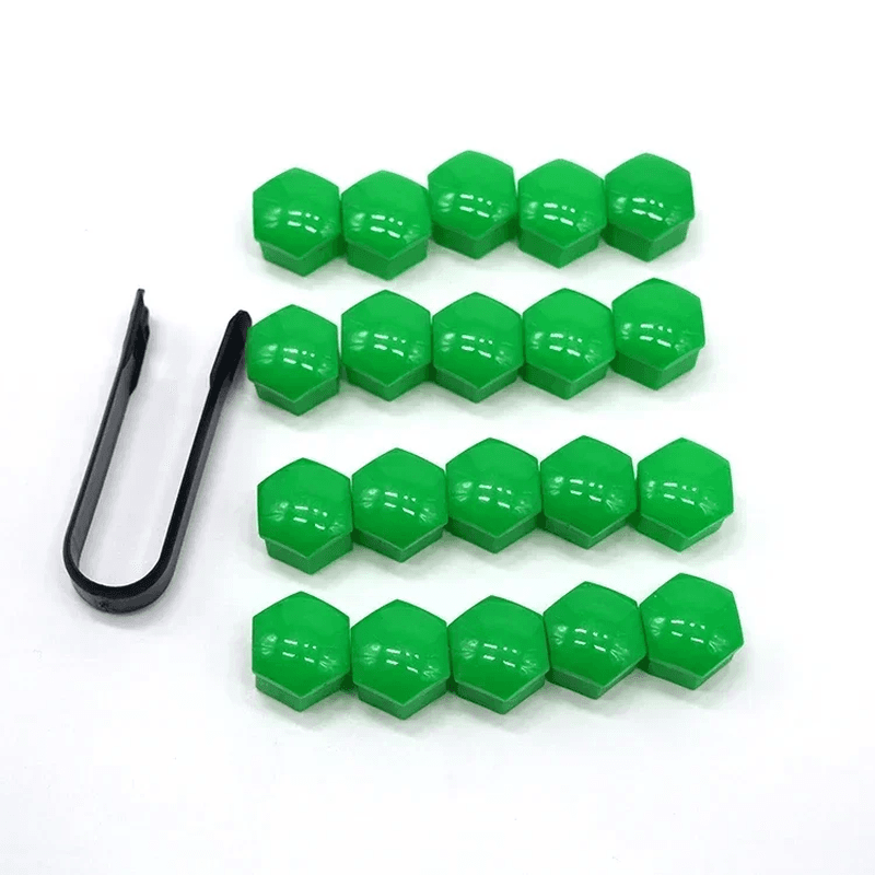 20Pcs/Set 21/19/17Mm Car Wheel Nut Caps Protection Covers Caps Anti-Rust Auto Hu