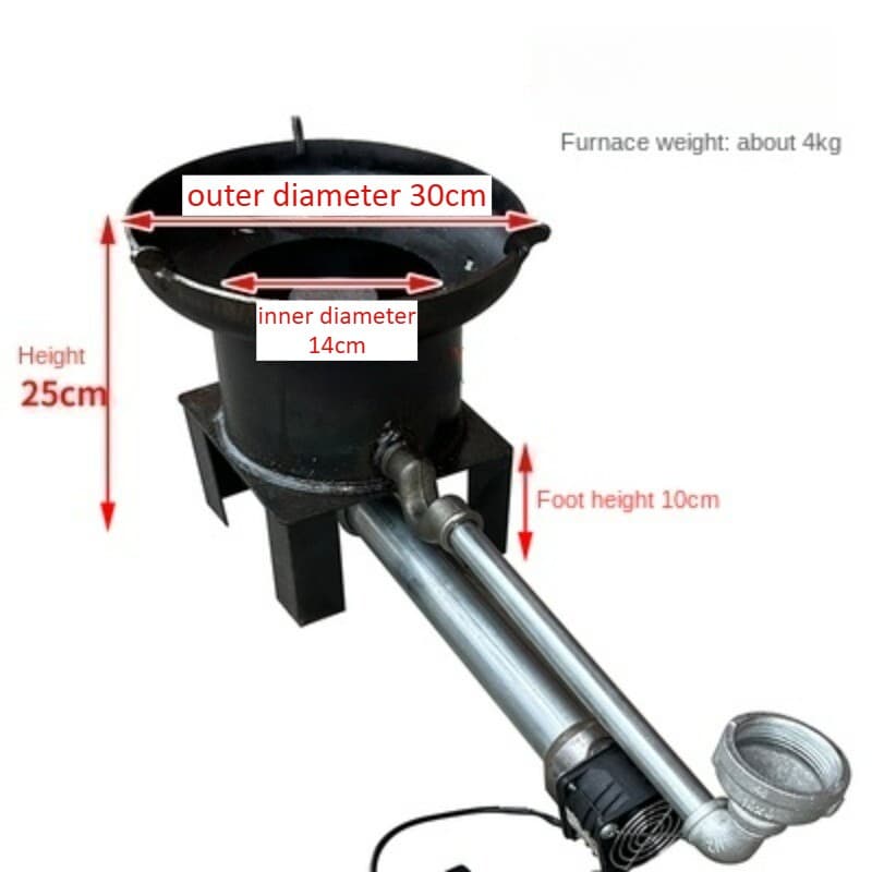 Farm Stove Waste Oil Burner Home Shed Heating Boiler Burning Furnace With Blower