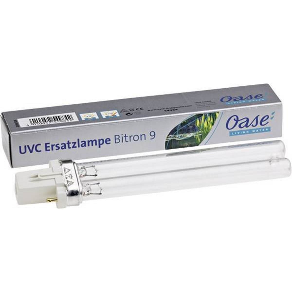 Replacement UVC Germicidal Lamp + Ozone 9W Bitron 9 Oase 54984