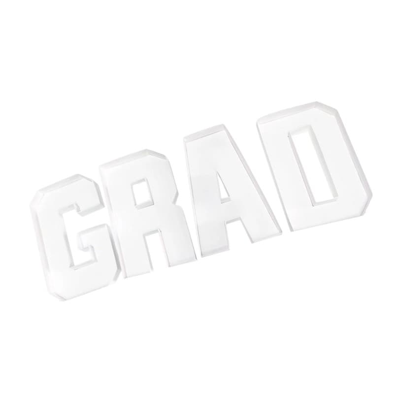 Reusable Graduation Themed Serving Tray Convenient Cardboard For Festive Event