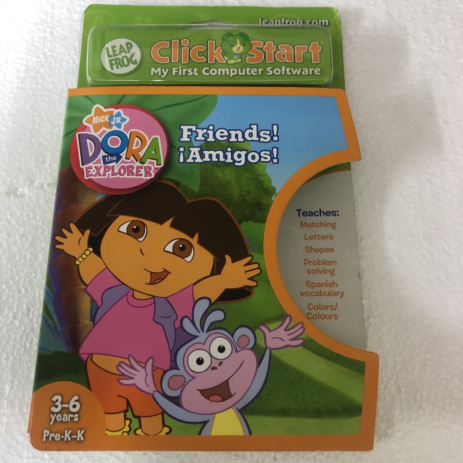 Leapfrog Click Start My First Computer Software Dora The Explorer