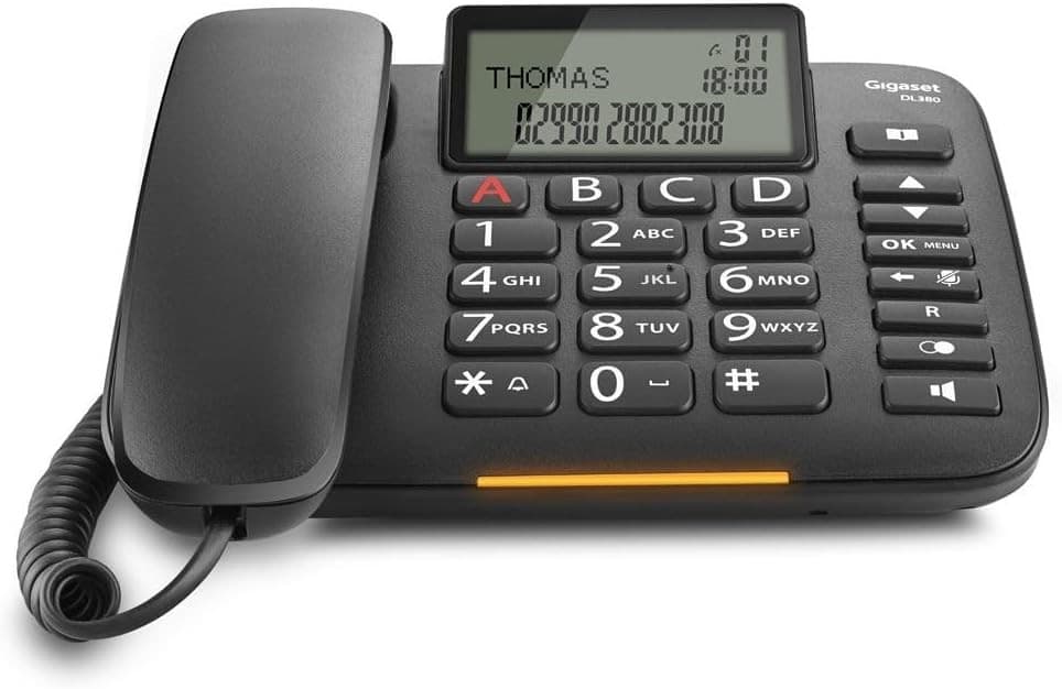 Gigaset DL380 schwarz - Int.- Ware NEW view 2