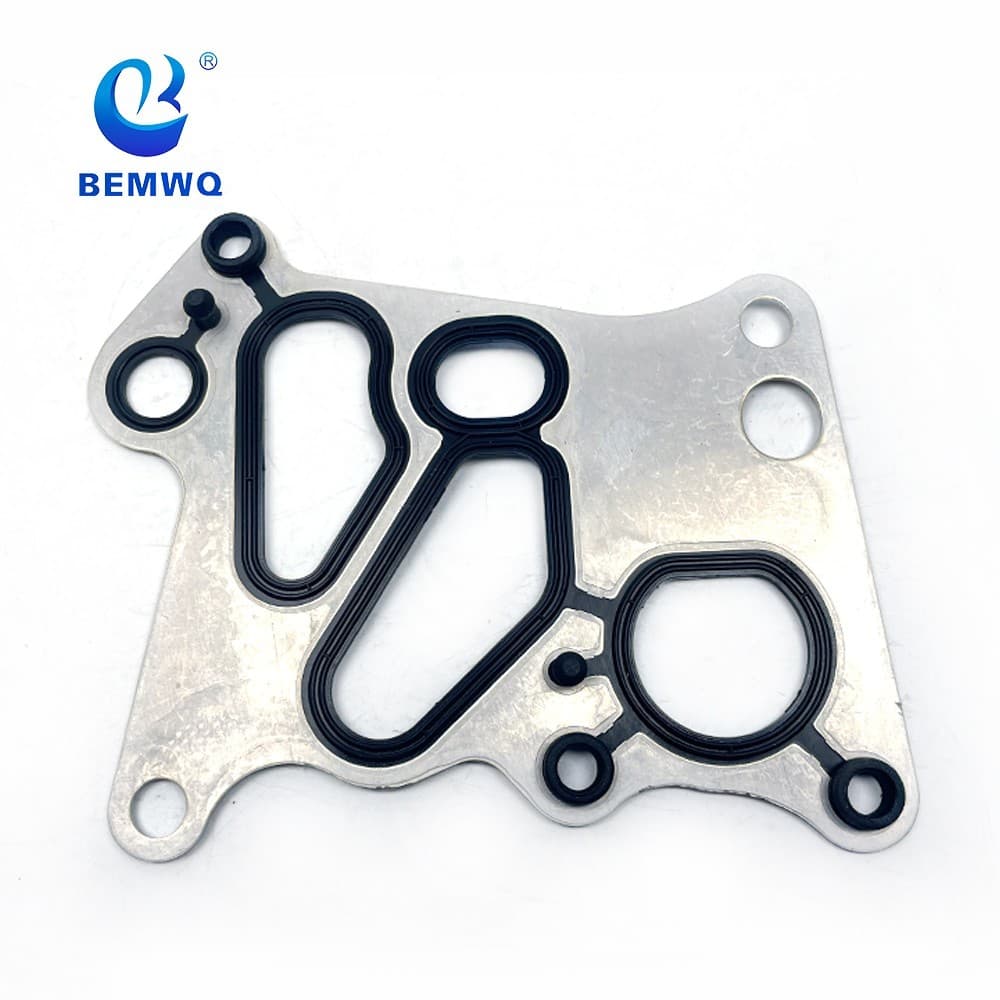 Optimally Cooling Engine Oil Coolers Gasket 2711801010 A2711840280 for E400 E500