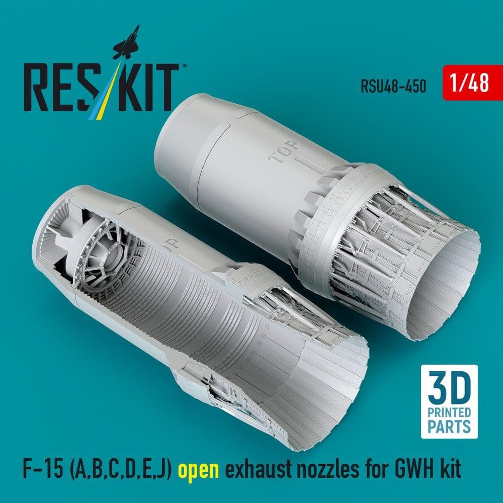 ResKit RSU48-450 1:48 F-15A| F-15AB| F-15AC| F-15AD| F-15AE| F-15AJ Eagle open e