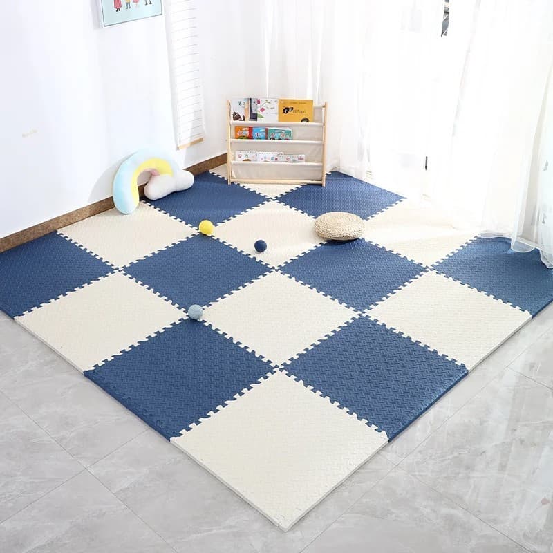 4-20 pcs Interlocking Foam Floor Mats Tiles Gym Play Garage Workshop Floor Mats
