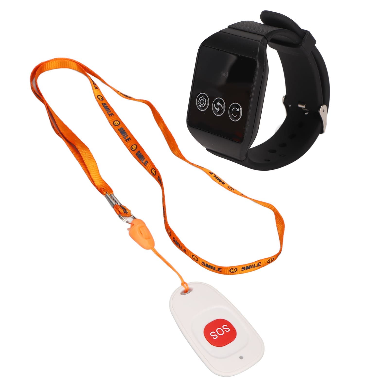 Caregiver Pager SOS Wireless Waterproof Stable Signal Vibration Remote Nurse view 2