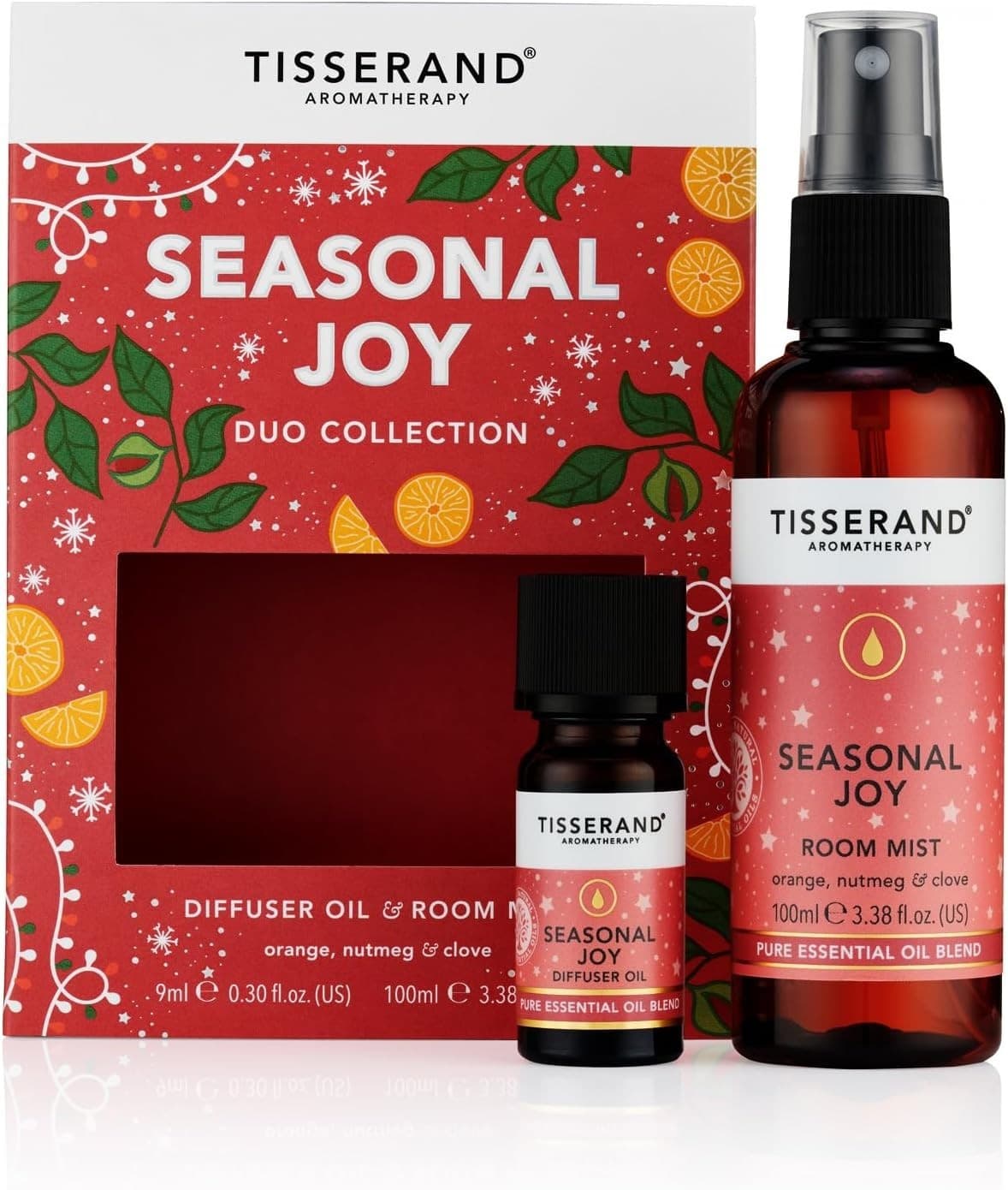 Tisserand - Seasonal Joy Diffuser Oil and Room Mist Duo Kit