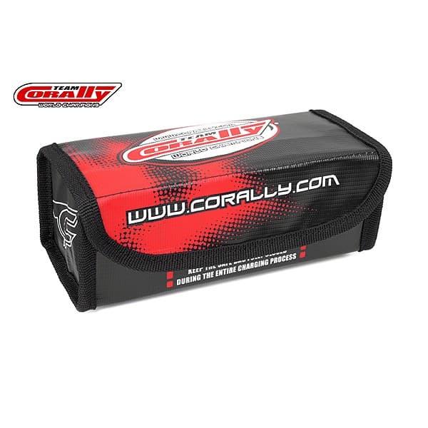 CORALLY LIPO SAFE BAG SPORT FOR 2 PCS 2S HARD CASE BATTERY PACKS C-90248