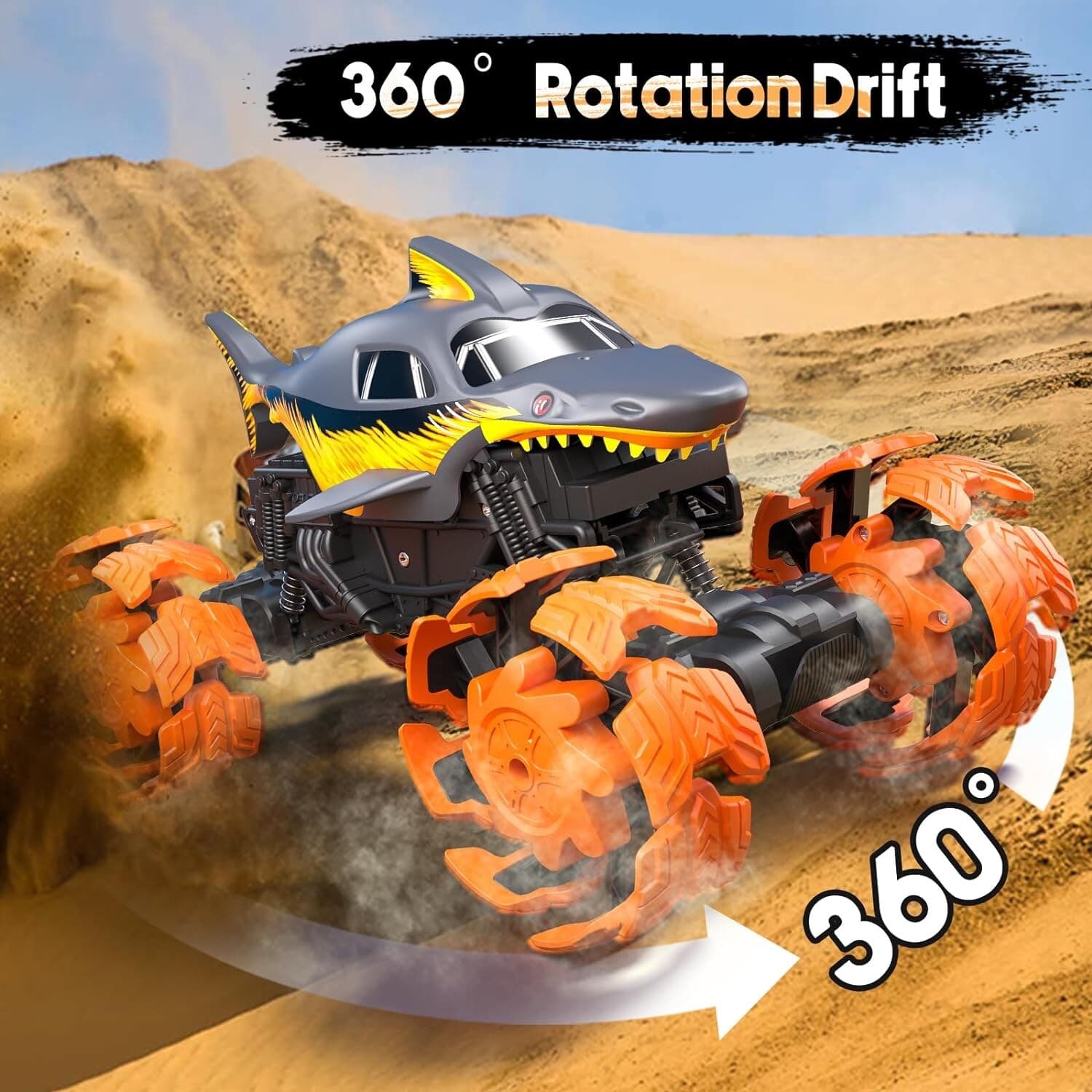 EXPLOSION WHEEL SHARK OFF ROAD REMOTE CONTROL CAR view 2