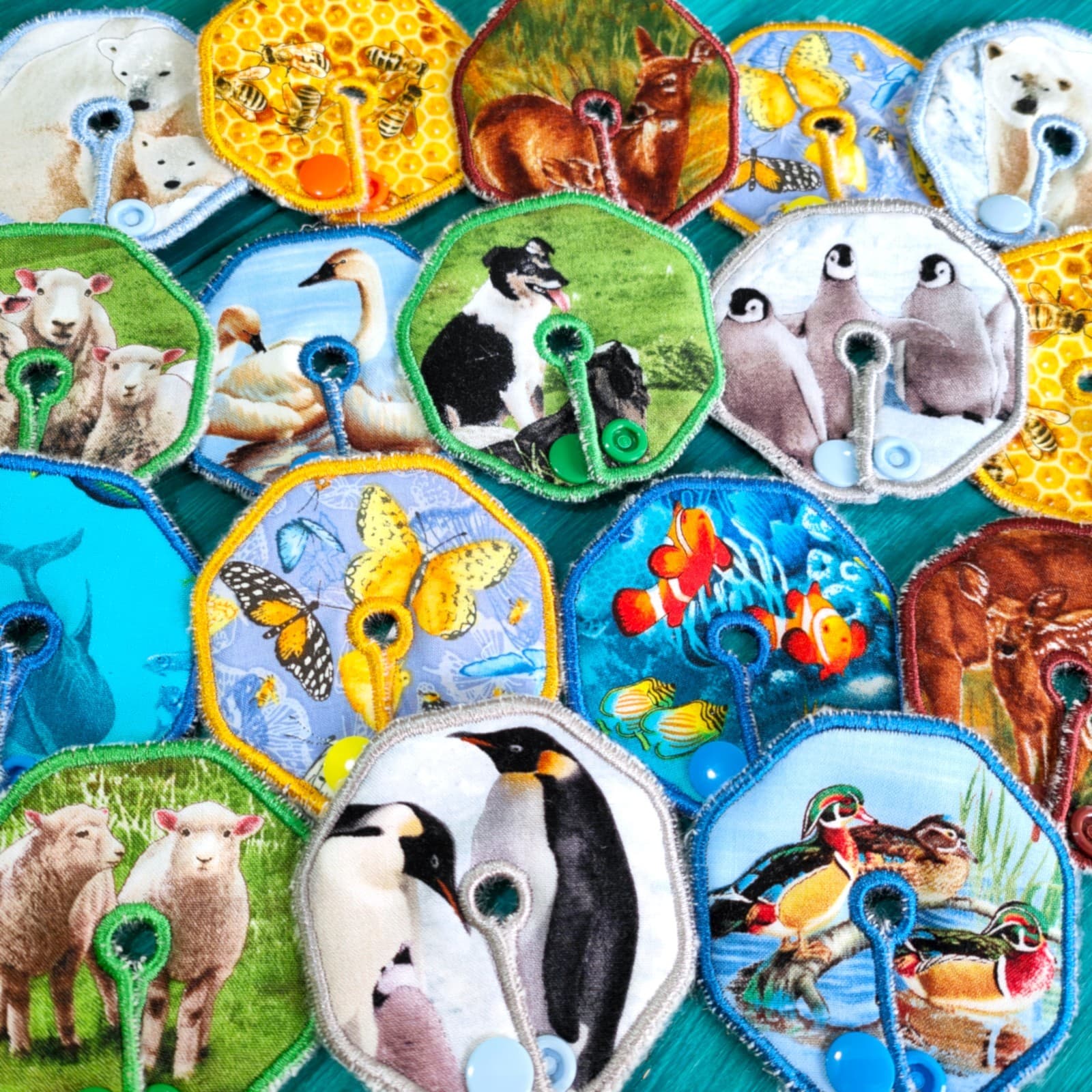 Realistic Animal Feeding Tube Pads. Soft Antibacterial Bamboo and Cotton. Tubies