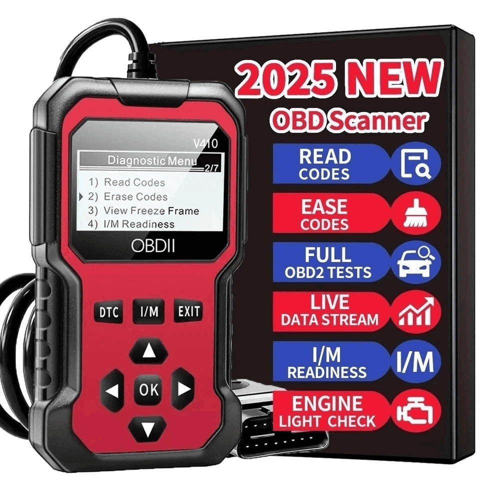 OBD2 Scanner Code Reader - Car Check Engine Fault Diagnostic Tool