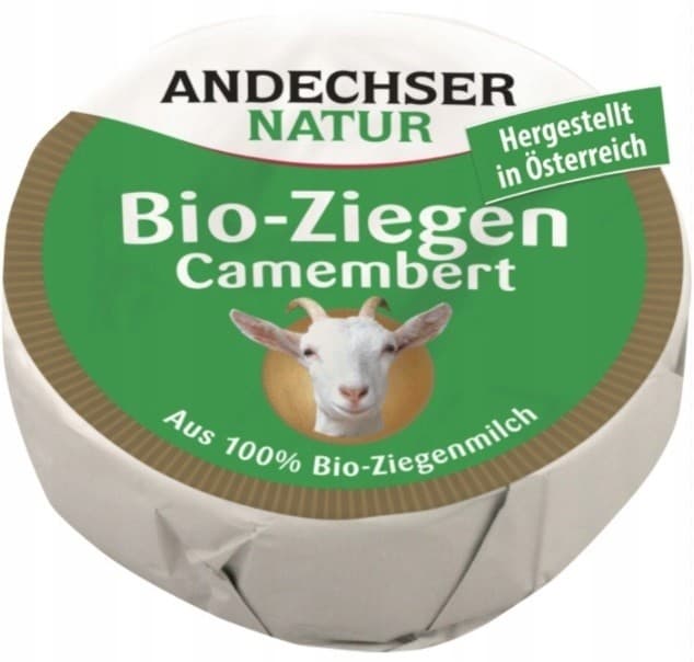 4104060011917 Ser kozi camembert 50% tł.BIO 100g ANDECHSER