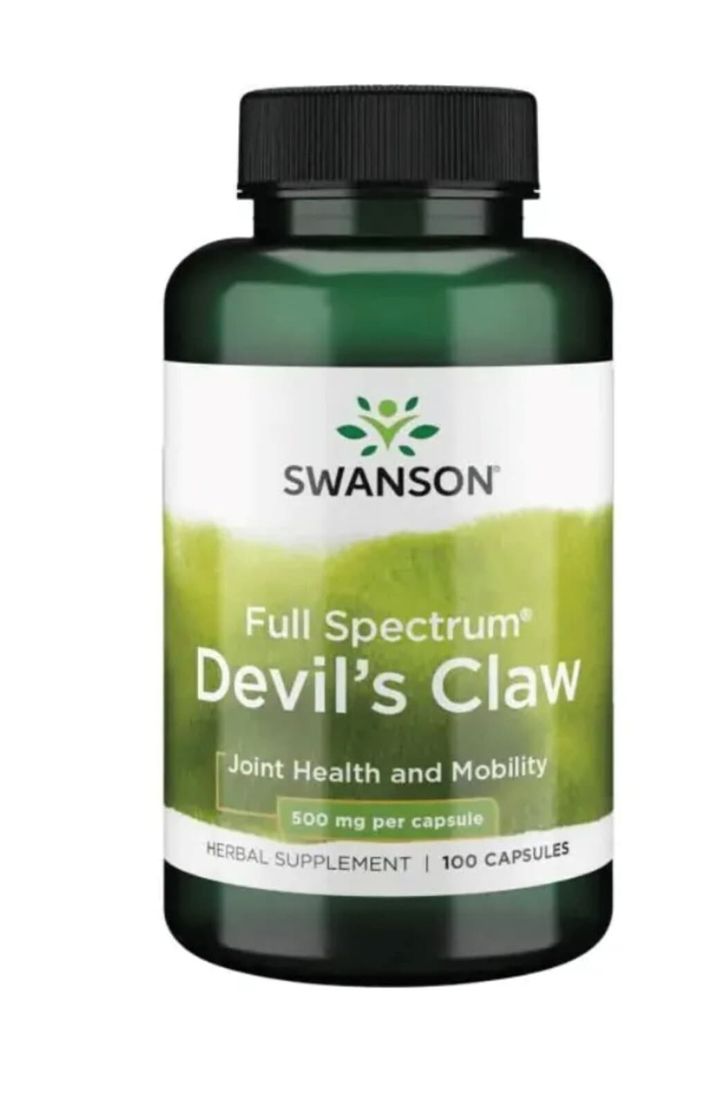 Swanson Devil's Claw 500mg Joint Health and Mobility - 100 caps