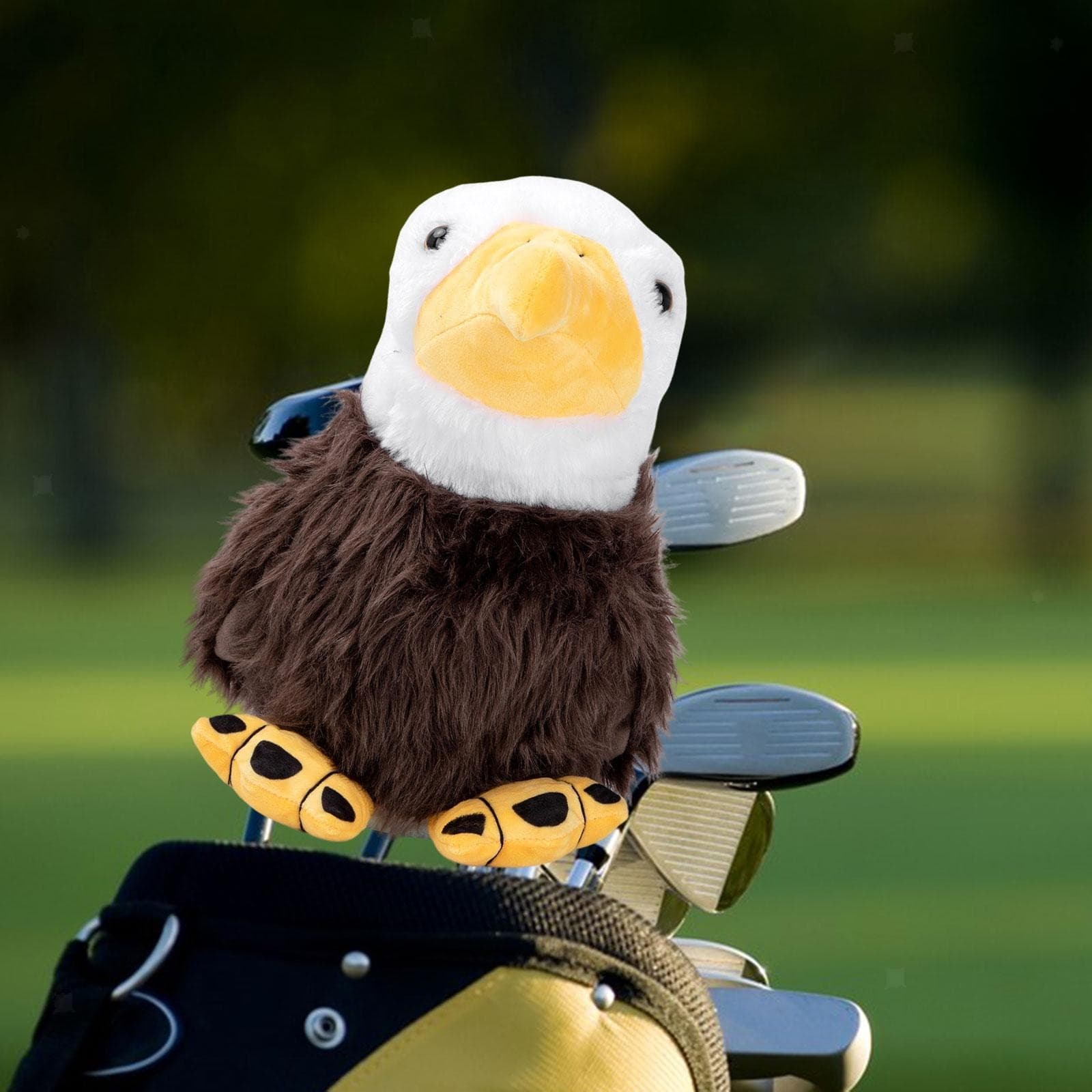 Eagle Plush Driver Head Cover Adorable Scratch Resistant Universal