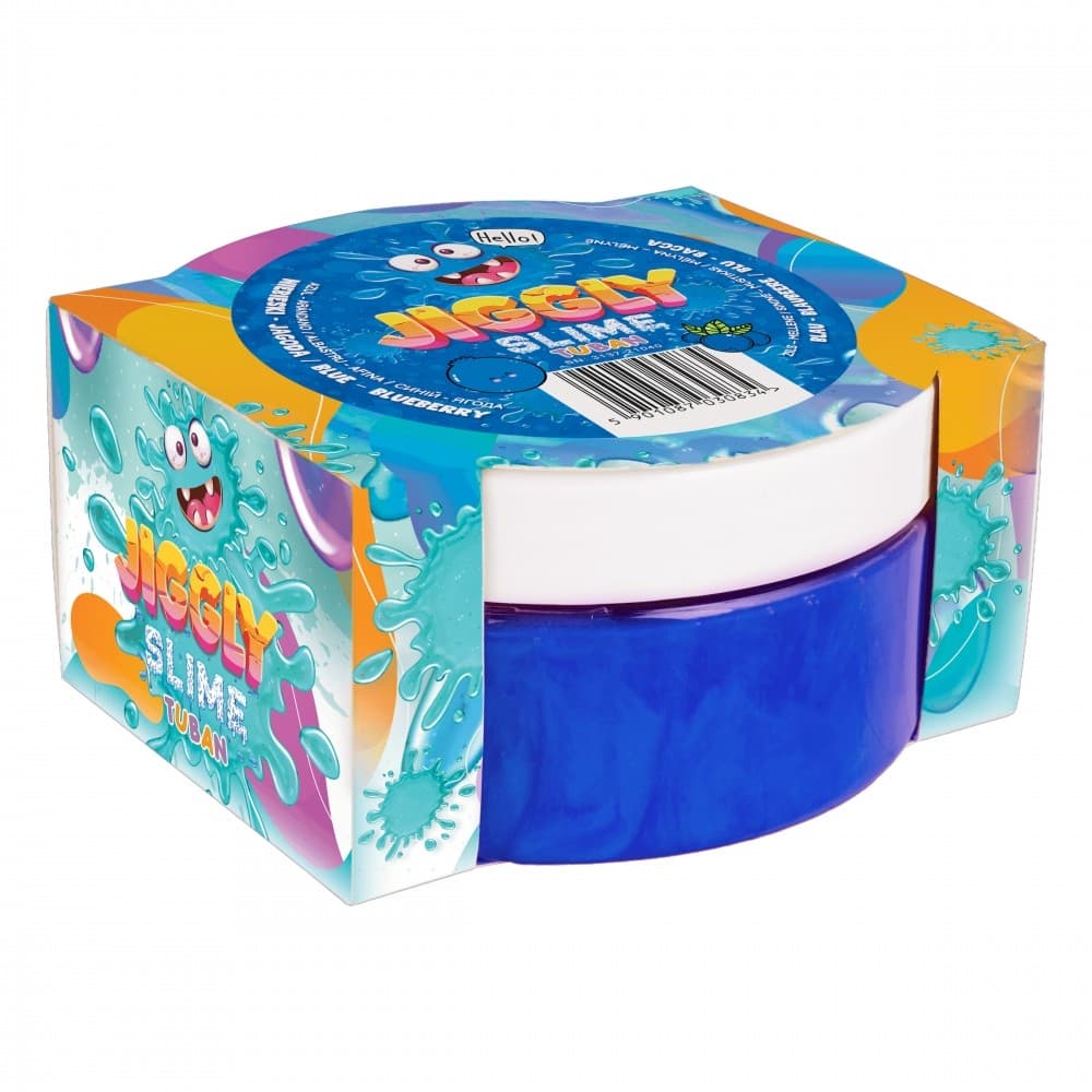5901087035778 TU3577 JIGGLY SLIME   NIEBIESKI JAGODA 200 g TUBAN