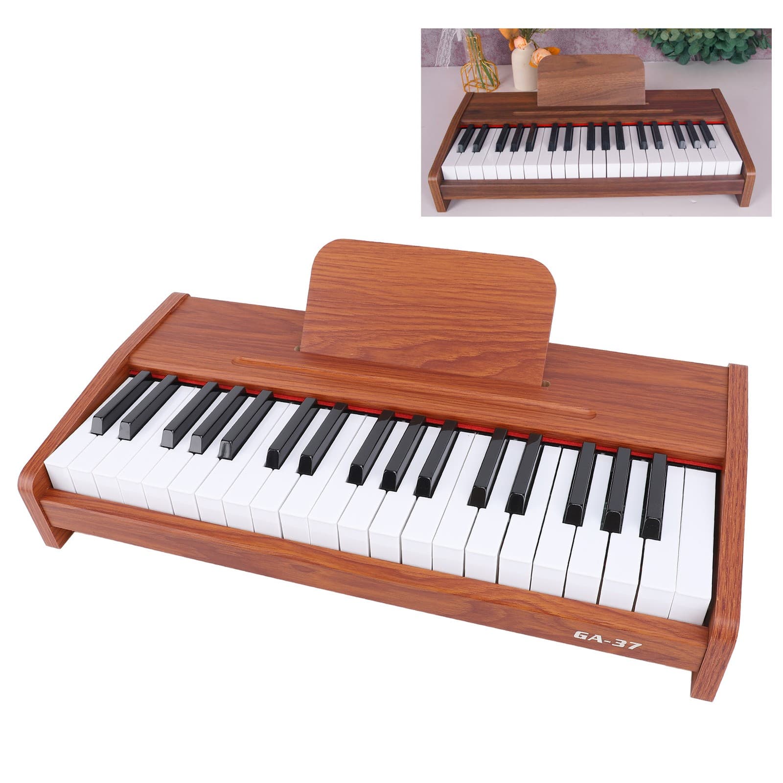 Piano Keyboard Stable Kids Piano Keyboard Educational Lightweight 2.2cm Key For view 2