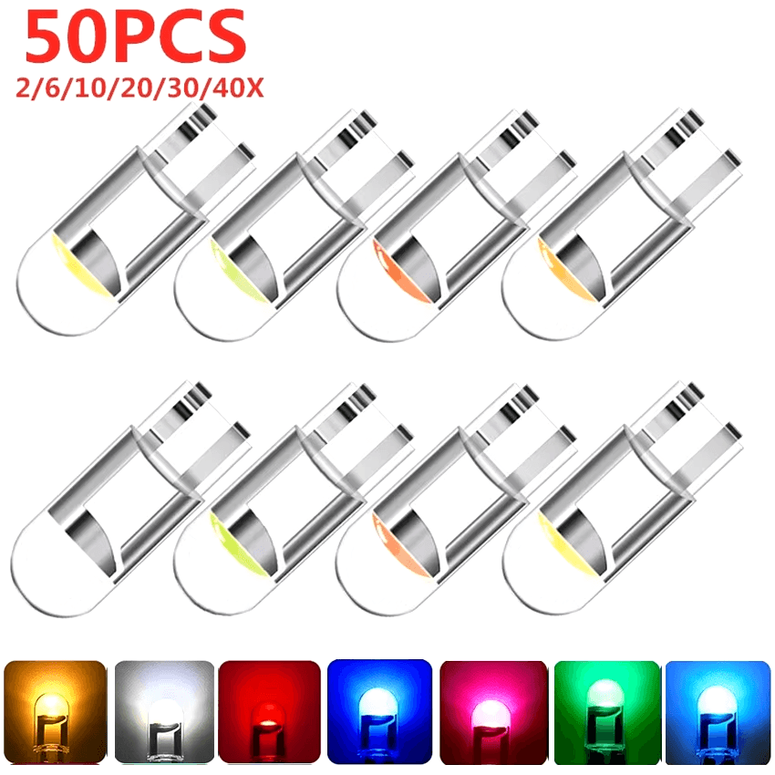 T10 W5W LED Canbus Bulb COB 6000K Dome Marker License Plate Light 12V UK