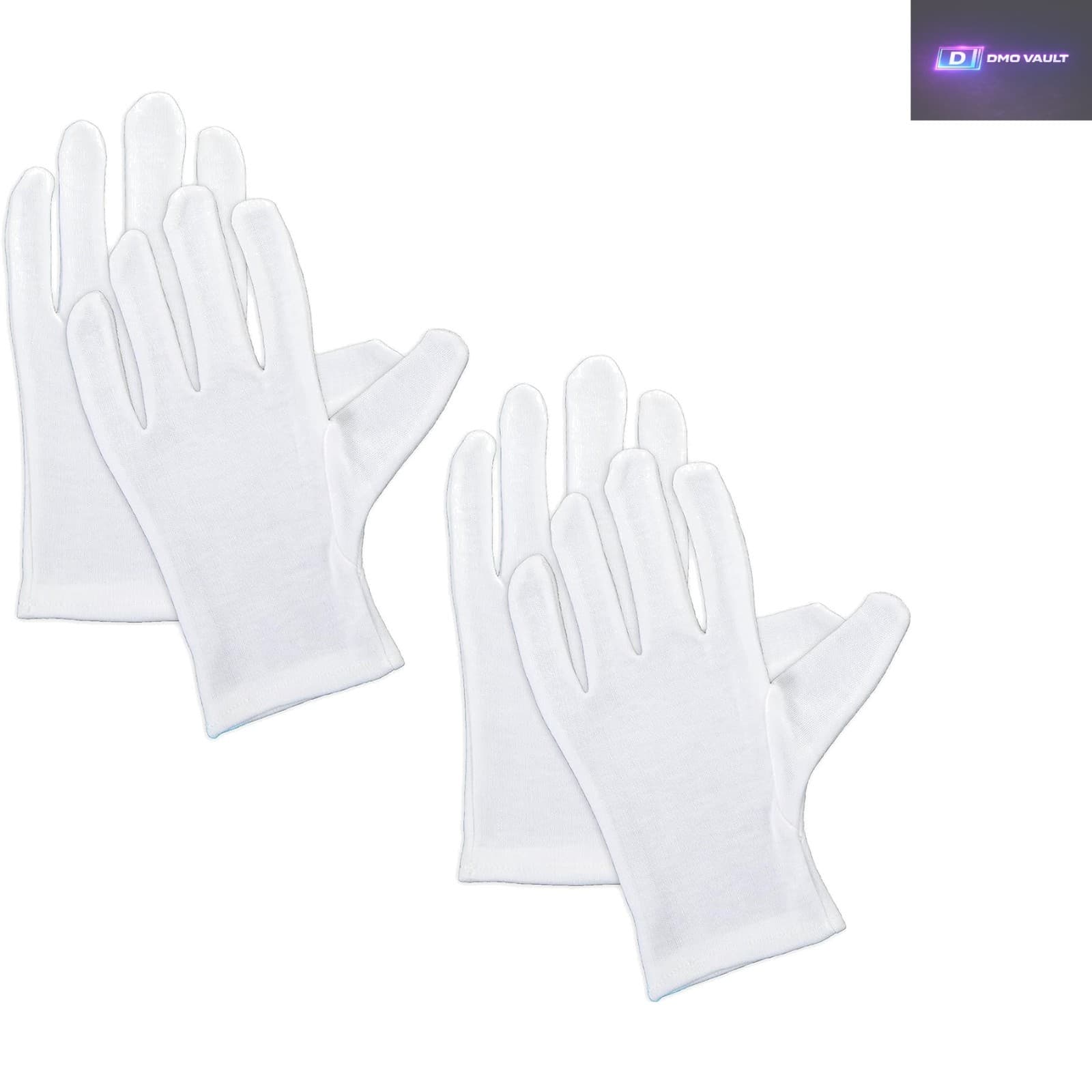 Hydrating Overnight Treatment Gloves - 2 Pairs for Intensive Moisture Retention