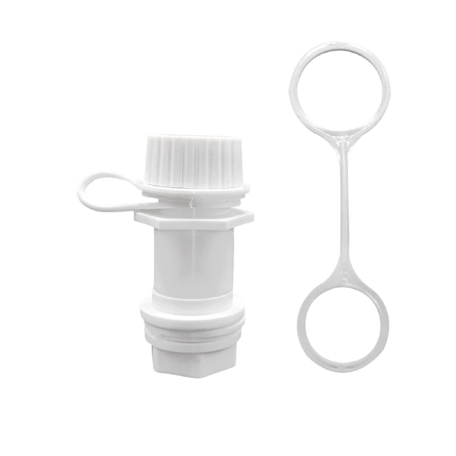 Drain Plug with Tethered Cap Compatible Hardware Full Refresh
