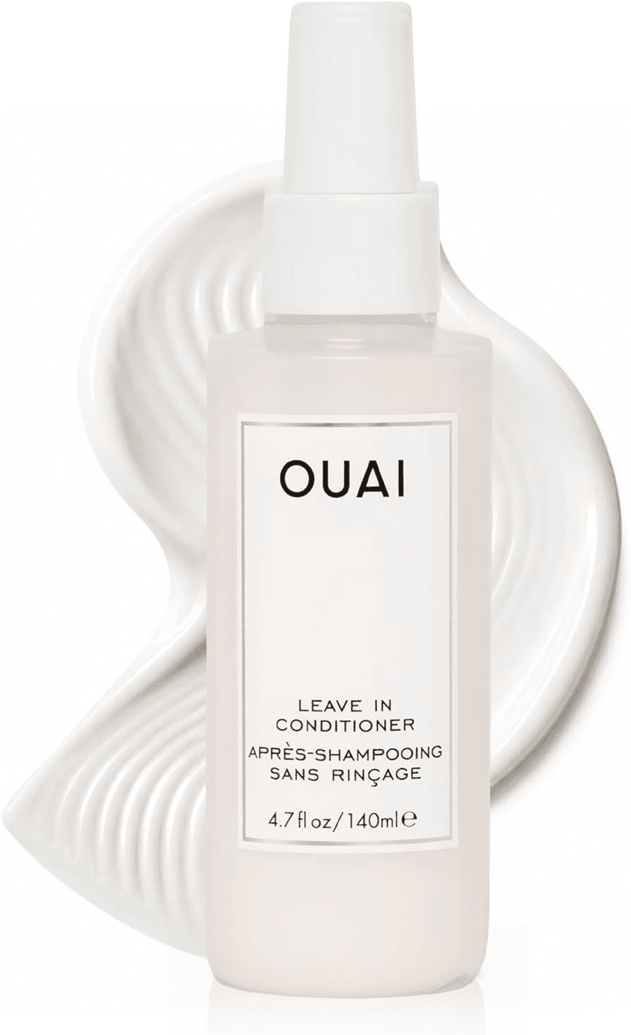 OUAI Leave in Conditioner and Heat Protectant Spray - Prime Hair for Style| Smooth