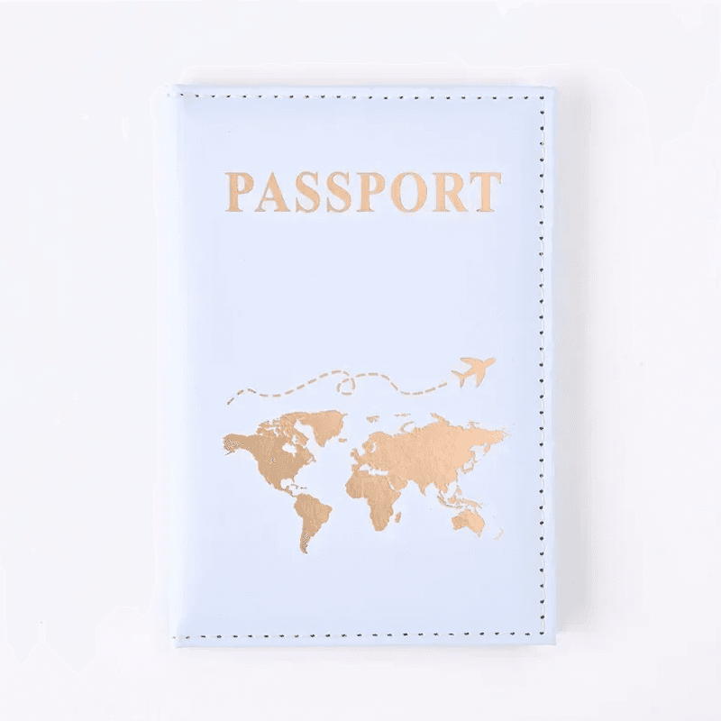 Women Men RFID Vintage Business Passport Covers Holder Multi-Function ID Bank Ca