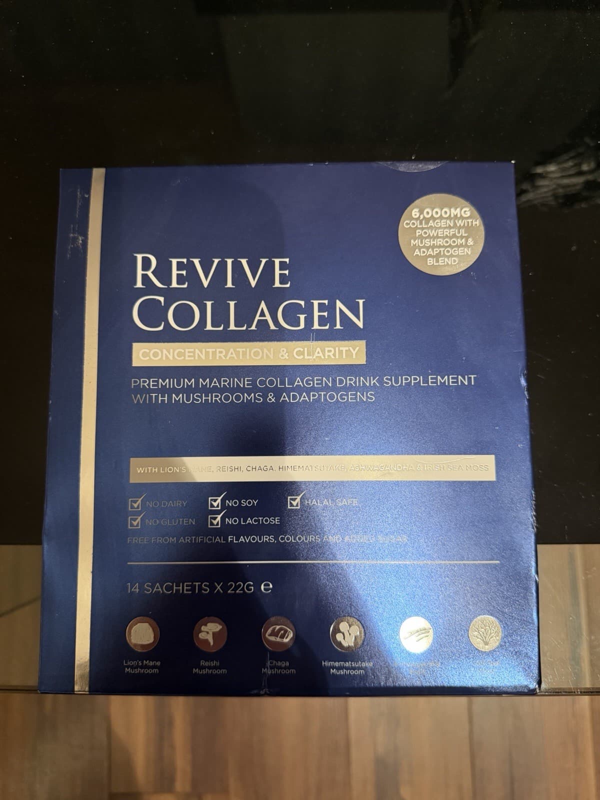 Revive Collagen Concentration and Clarity 6000mg (14 SACHETS X 22G) | Brand New