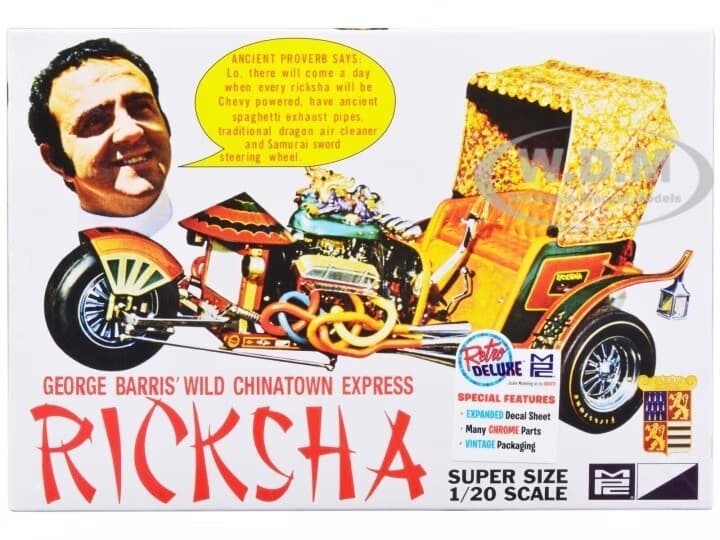 MPC 965  1:20th scale George Barris Wild Chinatown Express Ricksha