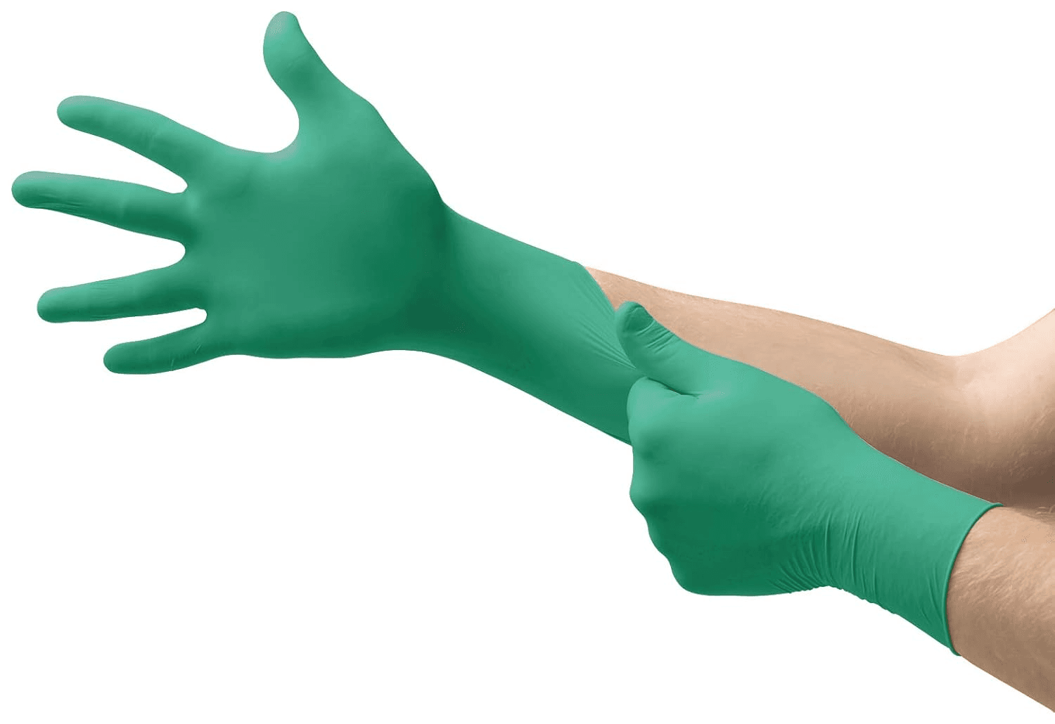 Touchntuff 92-500 Disposable Gloves in Nitrile for Chemical and Food Handling| P