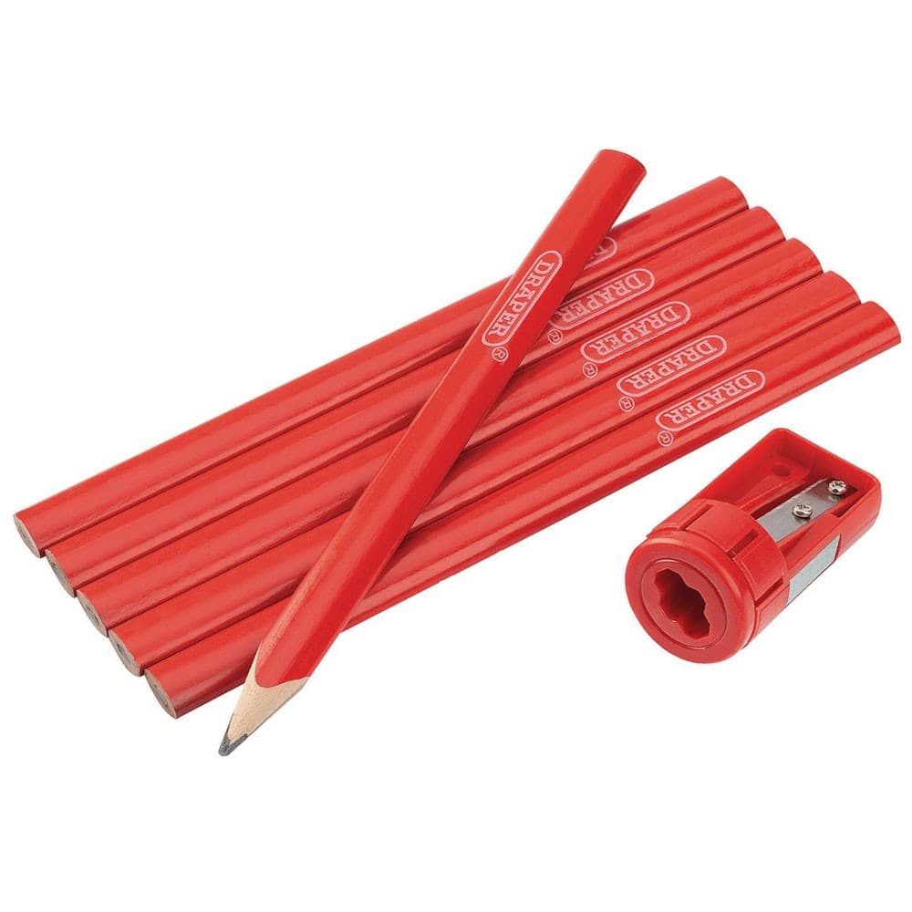Draper 50990 Carpenter's Pencil and Sharpener Set view 2