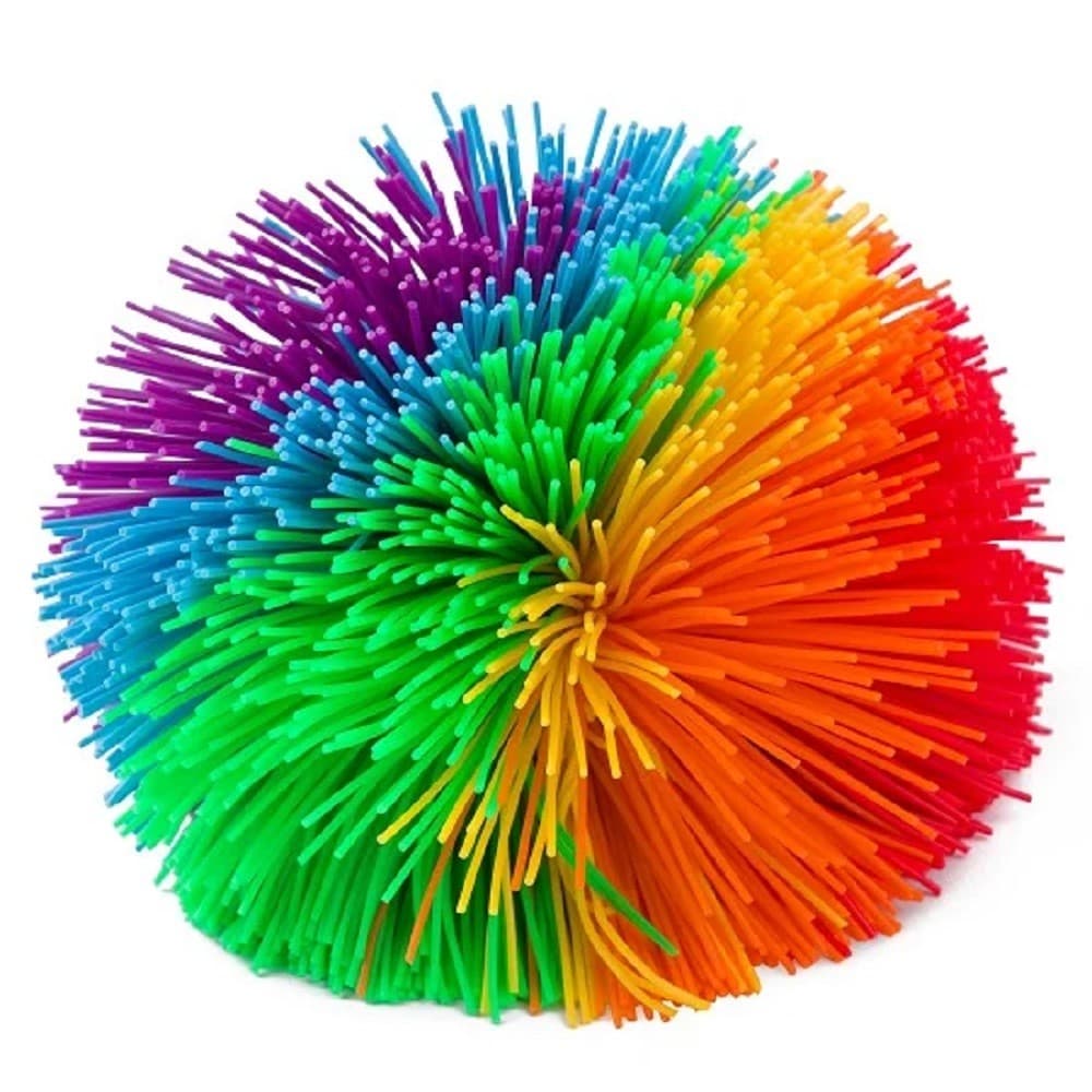 Sensory Koosh-Style Ball Large 10cm Rubber Strands Stretch Tactile No Bounce SEN
