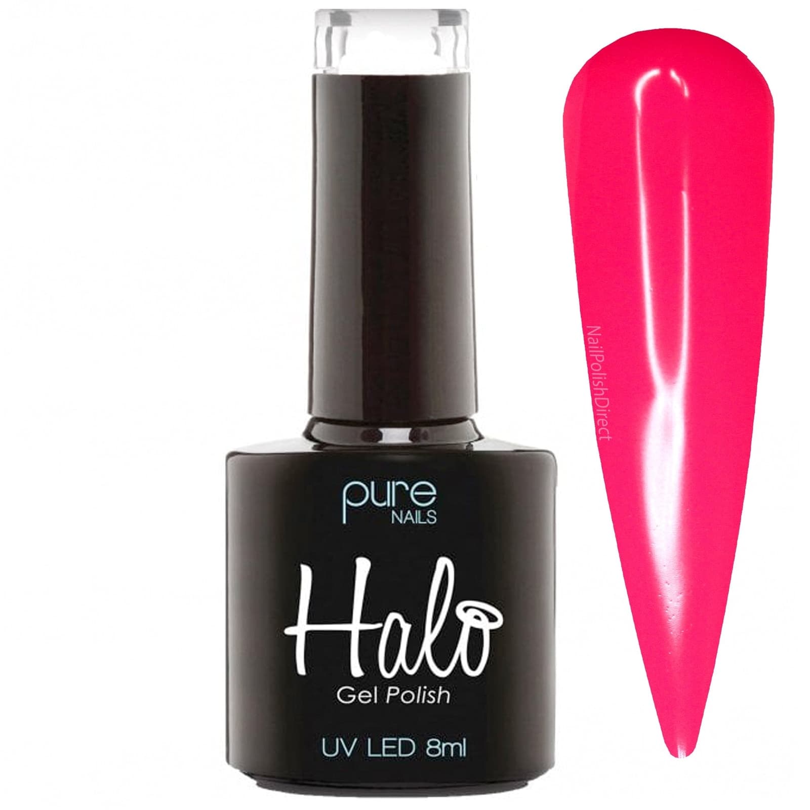 Halo Neon Coral HEMA-Free Gel Polish 8ml (N2832)