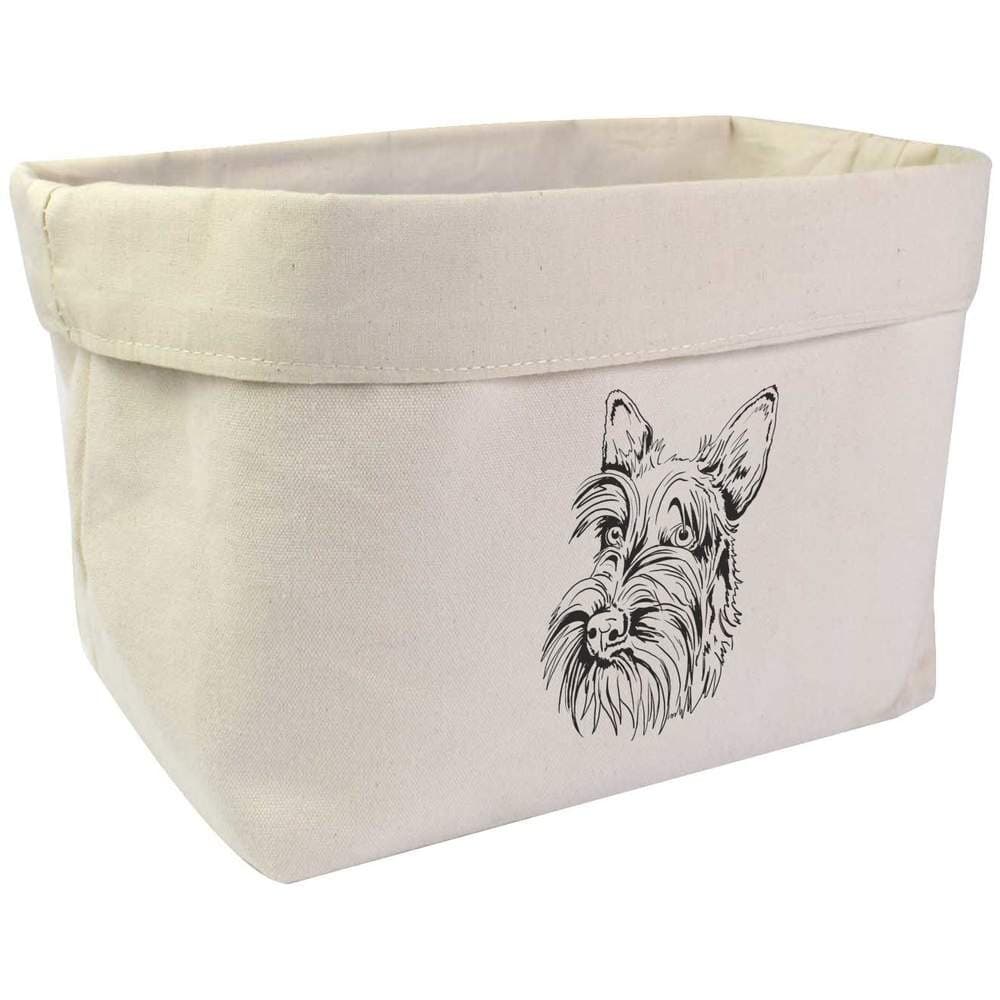 Large 'Scottish Terrier Dog Portrait' Organiser / Storage Bag (OR00042048)