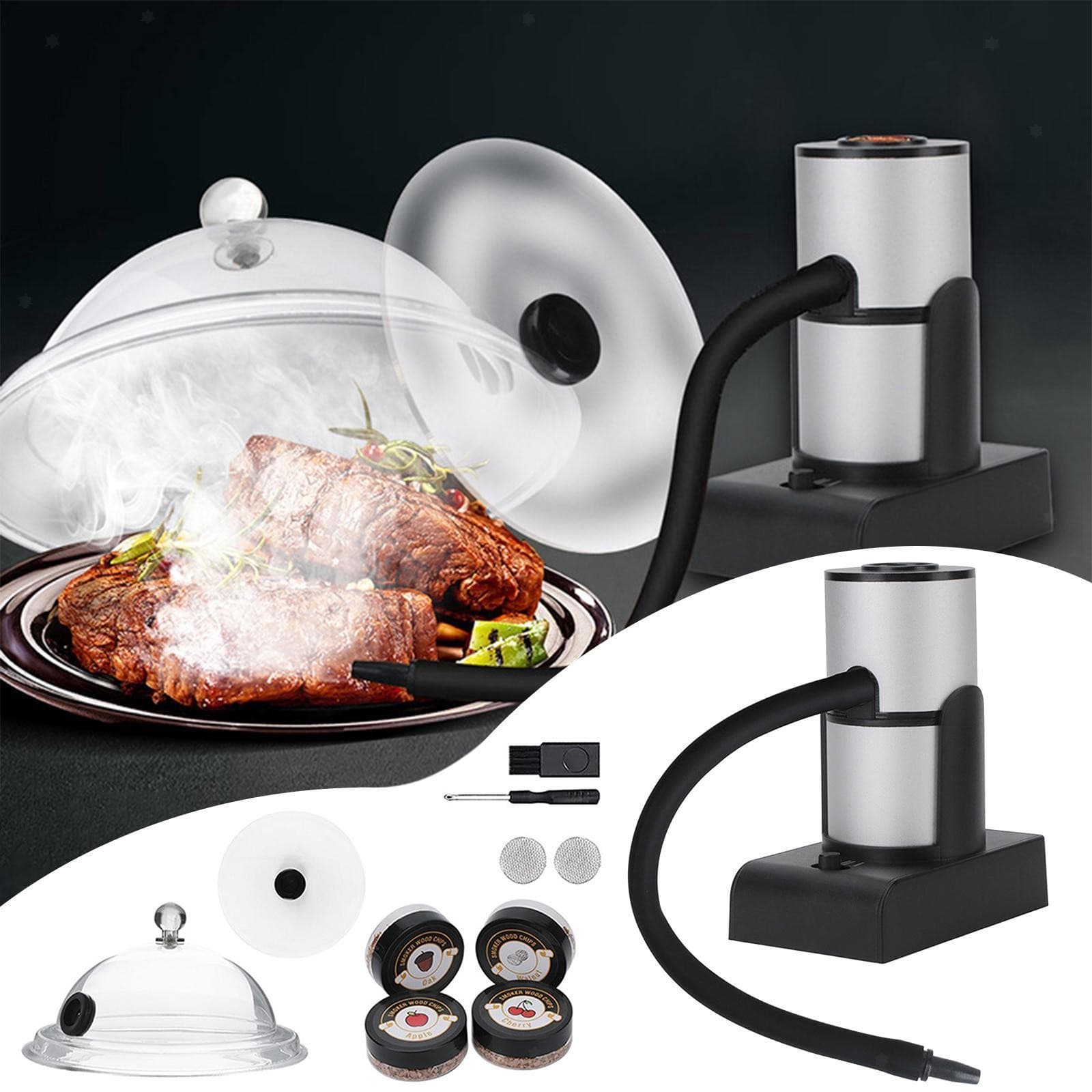 Drinks Foods Food Cooking Smoke Infuser Electric Handheld Mini Cold Food for