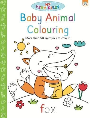 My Very First Baby Animal Colouring by Elizabeth Golding 9781915458537 NEW