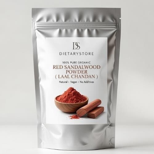 Premium Red Sandalwood (Lal Chandan) Powder  100% Pure Organic for Skin Care
