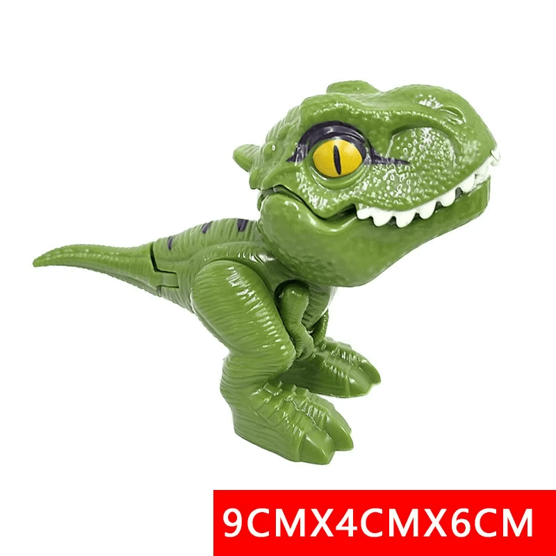 Jurassic Finger Dinosaur Triceratops Tyrannosaurus Model Toys for Kids Creative