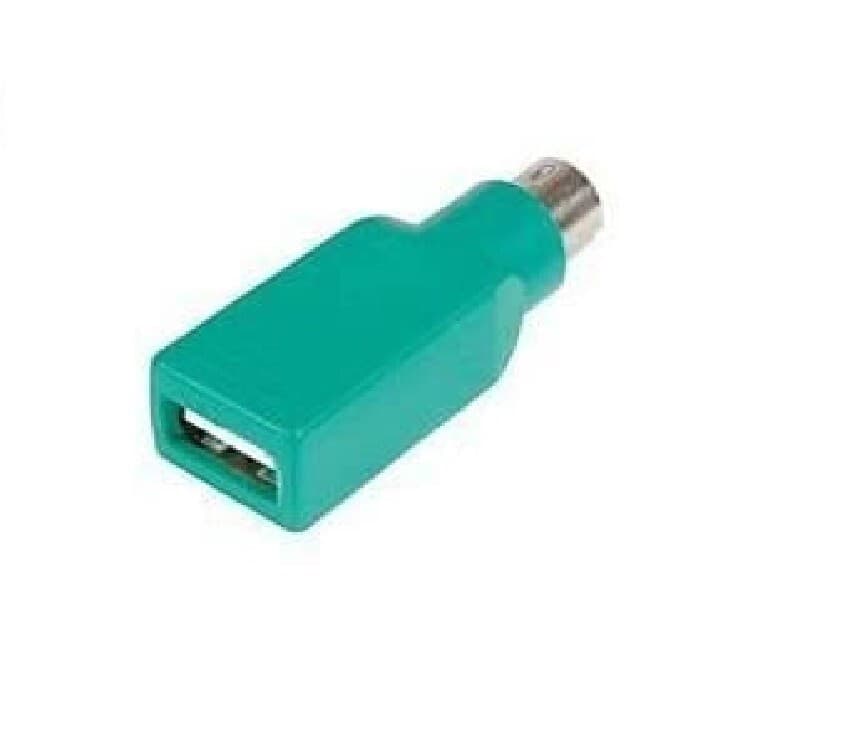 USB PS/2 PS2 Male to USB A Female Converter Adapter for Mouse and Keyboard