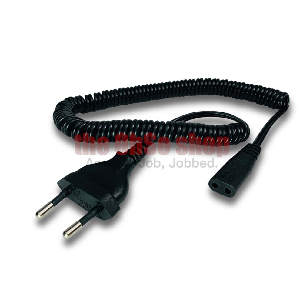 Braun Electric 2 Pin Shaver Adapter Power Cord Cable Charger 3710| 3770| 4005
