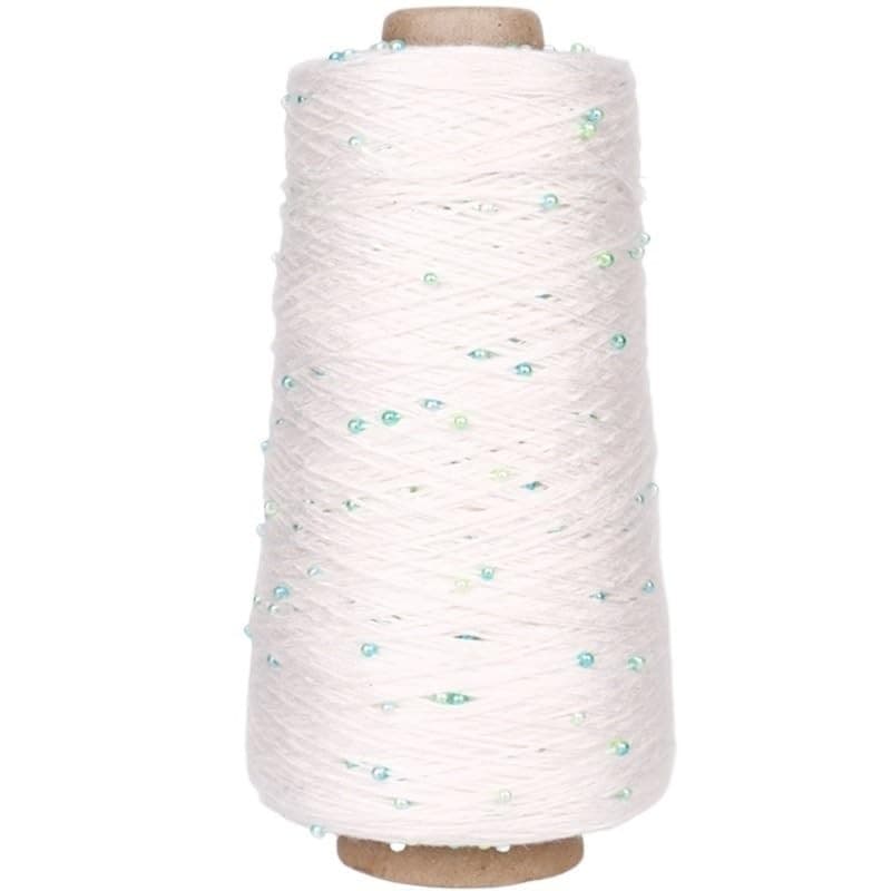 4*50G/Ball=200G Summer Mercerized Cotton Yarn Pearl Beading Thread Diy Hand Wove