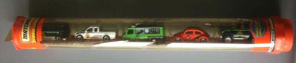Matchbox 1999 Connectable Play Tube 5-Pack - Storm Trackers