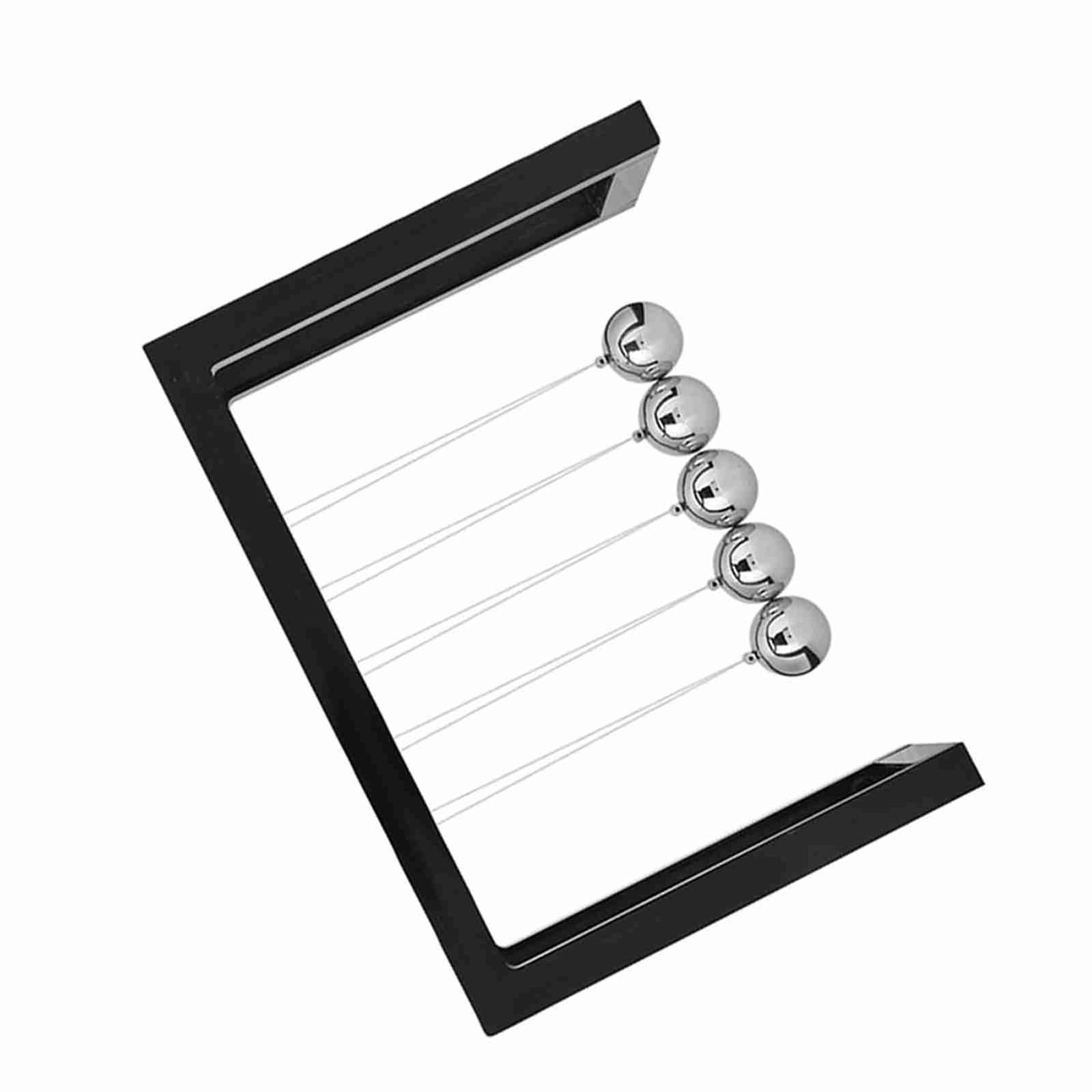 .Metal Physics Science Pendulum Ball Home Office Decor Ornament Educational Desk