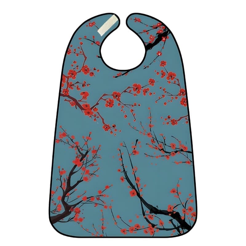 Waterproof Adult Bib with Double Layer Design Fabric for Elderly and Special Needs