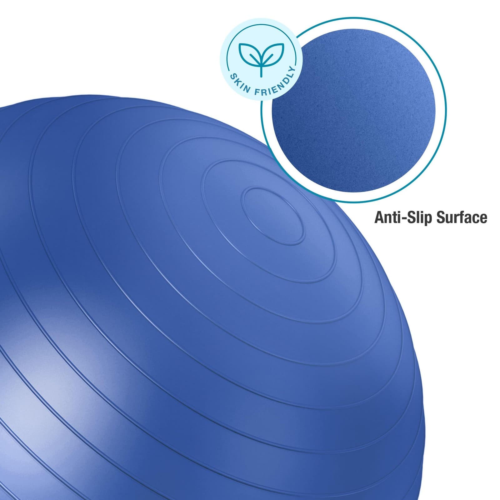 Beenax Thick Strong Exercise ‎55-65cm (for Height 162cm-178cm)| Navy view 2