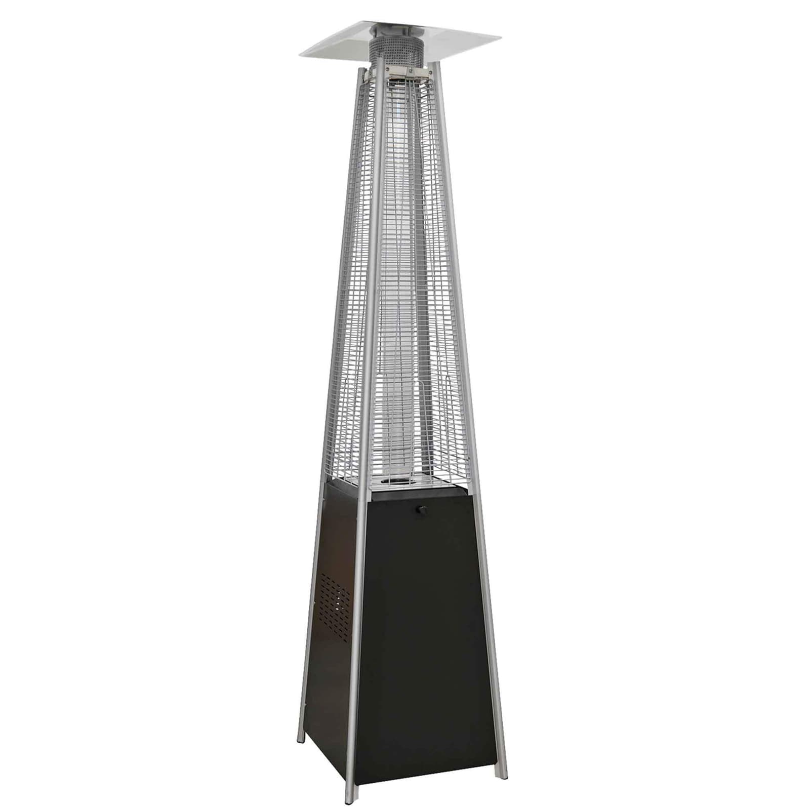 Pyramid Patio Heater| Gas 13kW Commercial and Domestic Use - Black