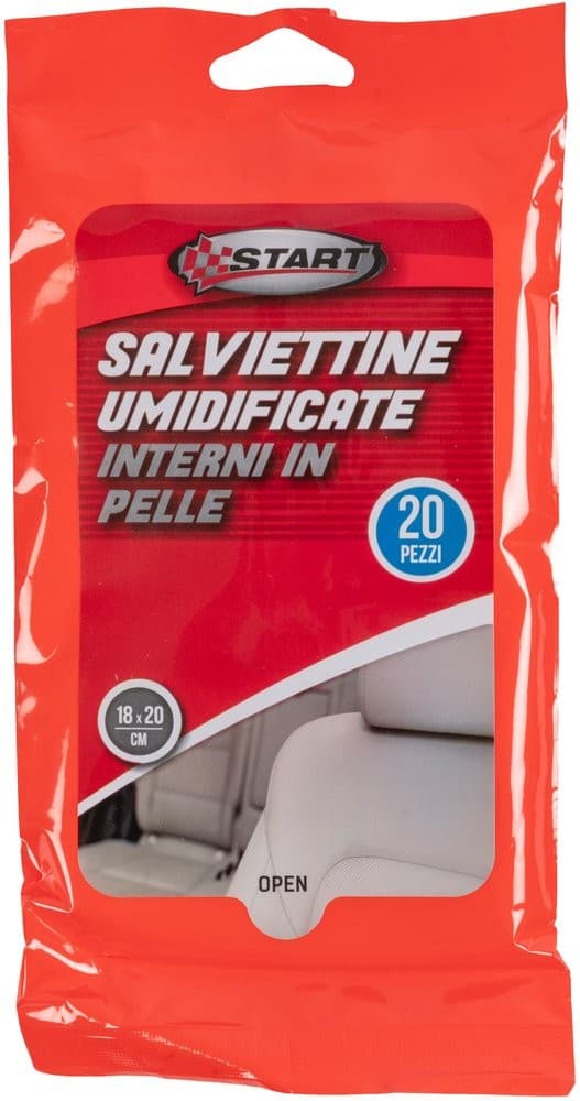 START Moist Wipes for Leather Surfaces Preserve Freshness Pack